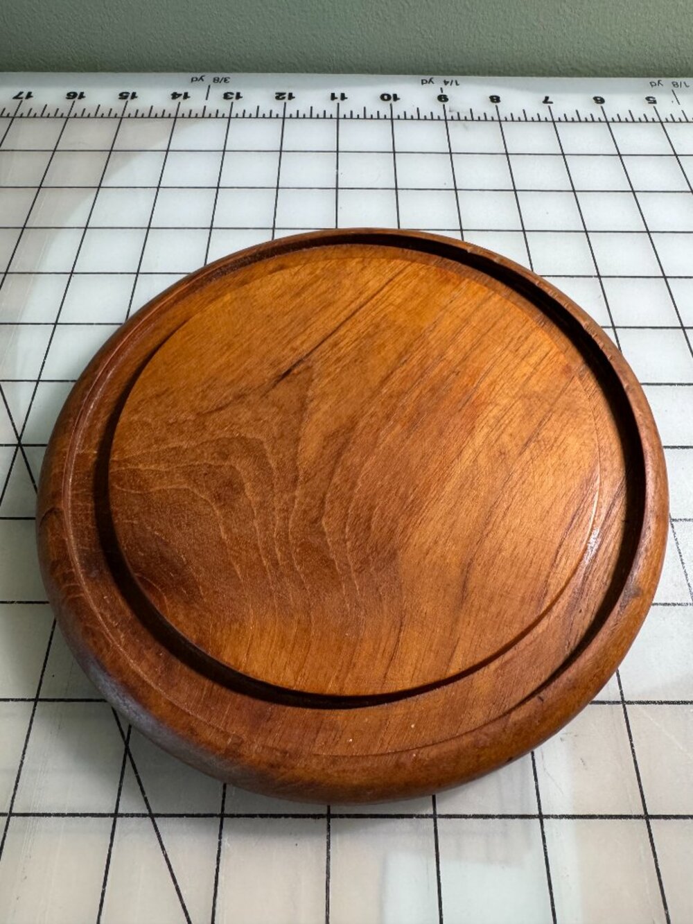 Vintage Teakwood Glass Cloche Dome Dolphin Thailand Cake Cheese Cover - Picture 3 of 7